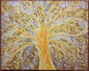 Voyage 5562, 2022 (acrylique sur toile)