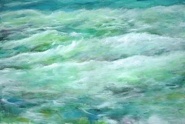 Quiet Seas, 2013 (acrylique sur toile)