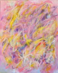 Solstice et au-delà, 2022 (acrylique sur toile)