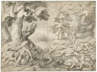 Samson après avoir vaincu les Philistins