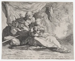 Le Repos pendant la Fuite en Égypte, 1593