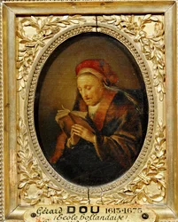 Femme agee : la mere de Rembrandt ...