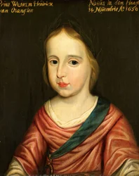 Portrait de Willem III Prince d