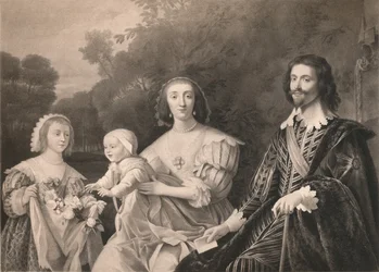 George Villiers, duc de Buckingham, et sa famille, 1628, 1904.