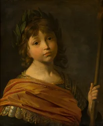 Portrait de Maurice ou Moritz, prince palatin, représenté comme Mars, enfant