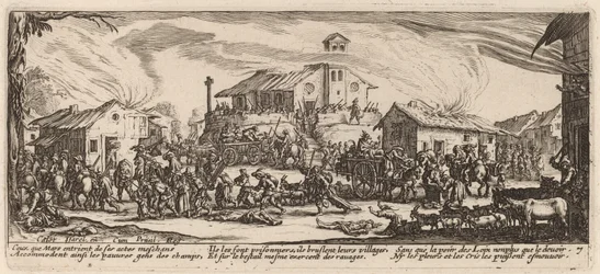 Pillage et incendie d