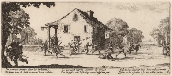 Scène de pillage