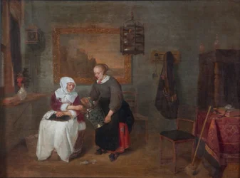 Un intérieur hollandais, 1640-1658