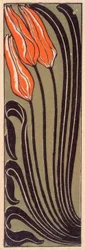 Ornement de tulipes