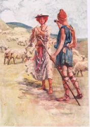 Calidore et Pastonella, Histoires de la Reine des Fées publiées par George Harrap and Company