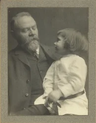 [Eduard Käsebier et son petit-fils Charles F. O