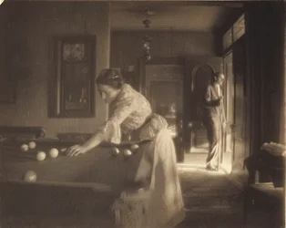 Le Jeu de Billard, vers 1907