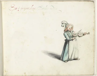 Enfant jouant du violon