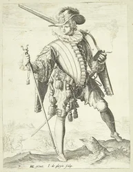 Soldat avec arquebuse