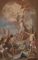 Le Martyre de Saint Sébastien, vers 1780