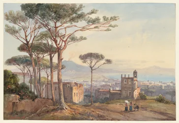 Naples vue depuis la Conocchia, l
