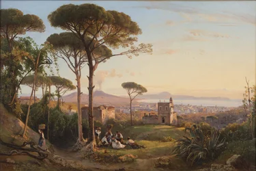 Naples vue de La Conocchia, 1844