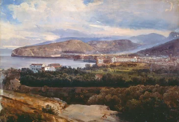 Vue de Sorrente, par Giacinto Gigante