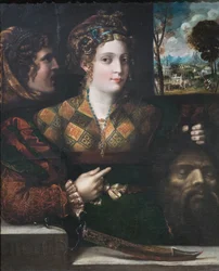 Judith avec la tête d