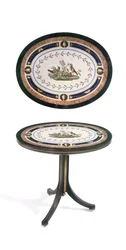 Table en micromosaïque, Rome, fin du XVIIIe siècle