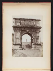Arc de triomphe de Titus à Rome, Italie