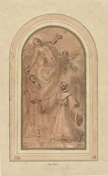 Le Christ apparaît au bienheureux Giovanni da San Facondo