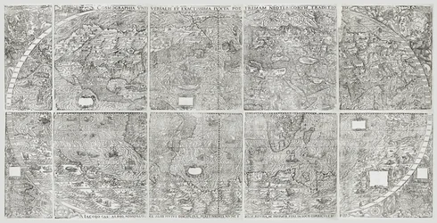 Carte universelle du monde, Gastaldi, Giacomo