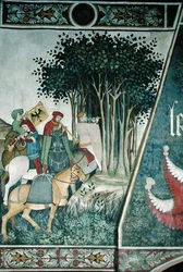 La Fontaine de Vie (détail des trompettistes)