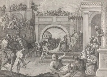 Le Doge Enrico Dandolo couronne Baldovino premier empereur de l