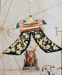 Représentation du Prêtre Jean, souverain d