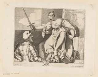 Judith avec la tête d