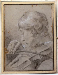 Le violoniste. Milan, Brera.