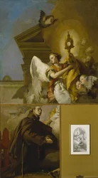 La Vision de Saint Pascal Baylon, 1767-1769