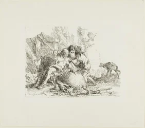 Deux magiciens et un enfant, de Scherzi