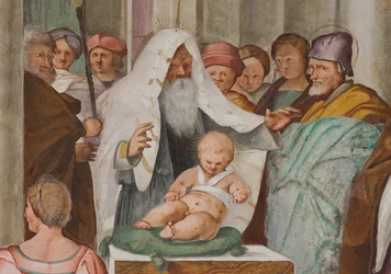 Nef centrale, Cinquième travée nord, Présentation au Temple, Gian Francesco Bembo