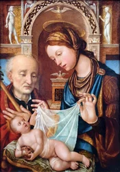 French : La Sainte Famille The Holy Family