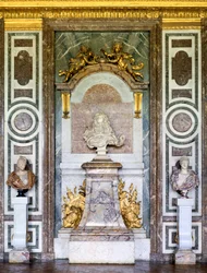 Buste de Louis XIV, Salon de Diane, Grand Appartement, Château de Versailles, France, XVIIe siècle