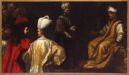 Gio (Giovanni) Agostino Durazzo dirigé en présence du sultan Mehmet IV