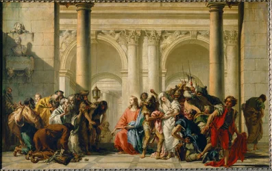 Le Christ et la femme adultère Christ and the adulteress ...