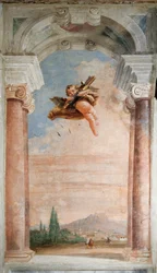 Paysage avec Cupidon, de la Salle de l
