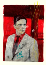 Portrait de Pierpaolo Pasolini, 2014 (techniques mixtes)
