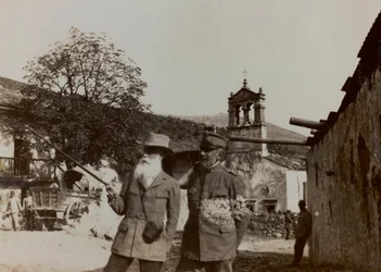 Album "Images de la guerre II": soldats italiens à Val Chiusone à Podsenica, 09/1917