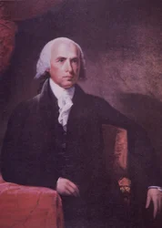 James Madison (lithographie en couleur)