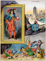 Jean Bart, commandant naval et corsaire français, 1898