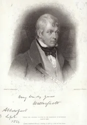 Portrait de Sir Walter Scott