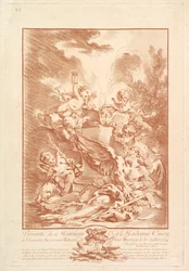 Allégorie pour la commémoration d