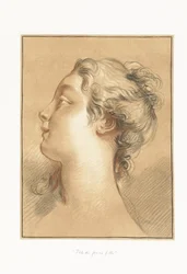 Tête de jeune fille