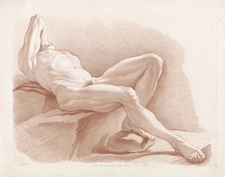 Homme nu allongé