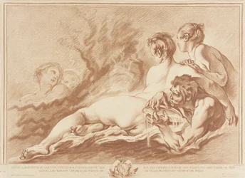 Nymphes des eaux et Triton (Naïades et Triton)