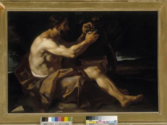 Le repos de Bacchus (Bacco)